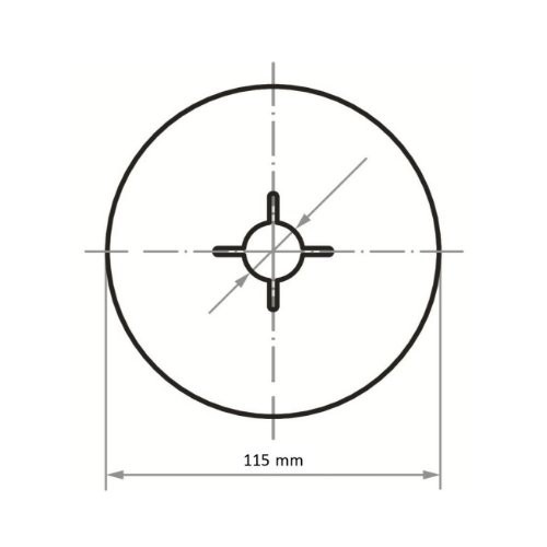 صفحه سنباده دیسکی 115.24 لوکاس